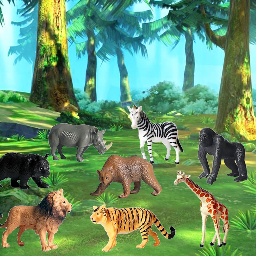 Yowlieu zebra figurine adds color to mini zoo stories