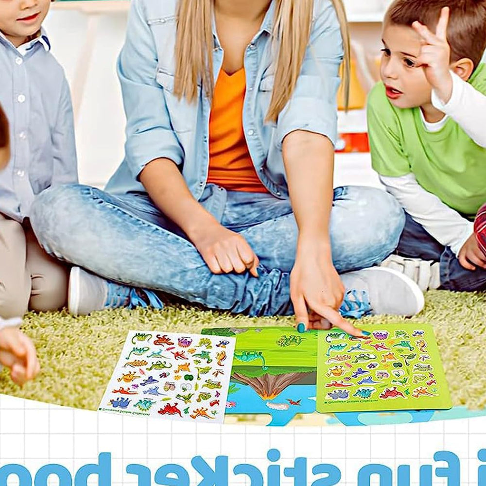 Yowlieu travel-friendly sticker book for toddlers.