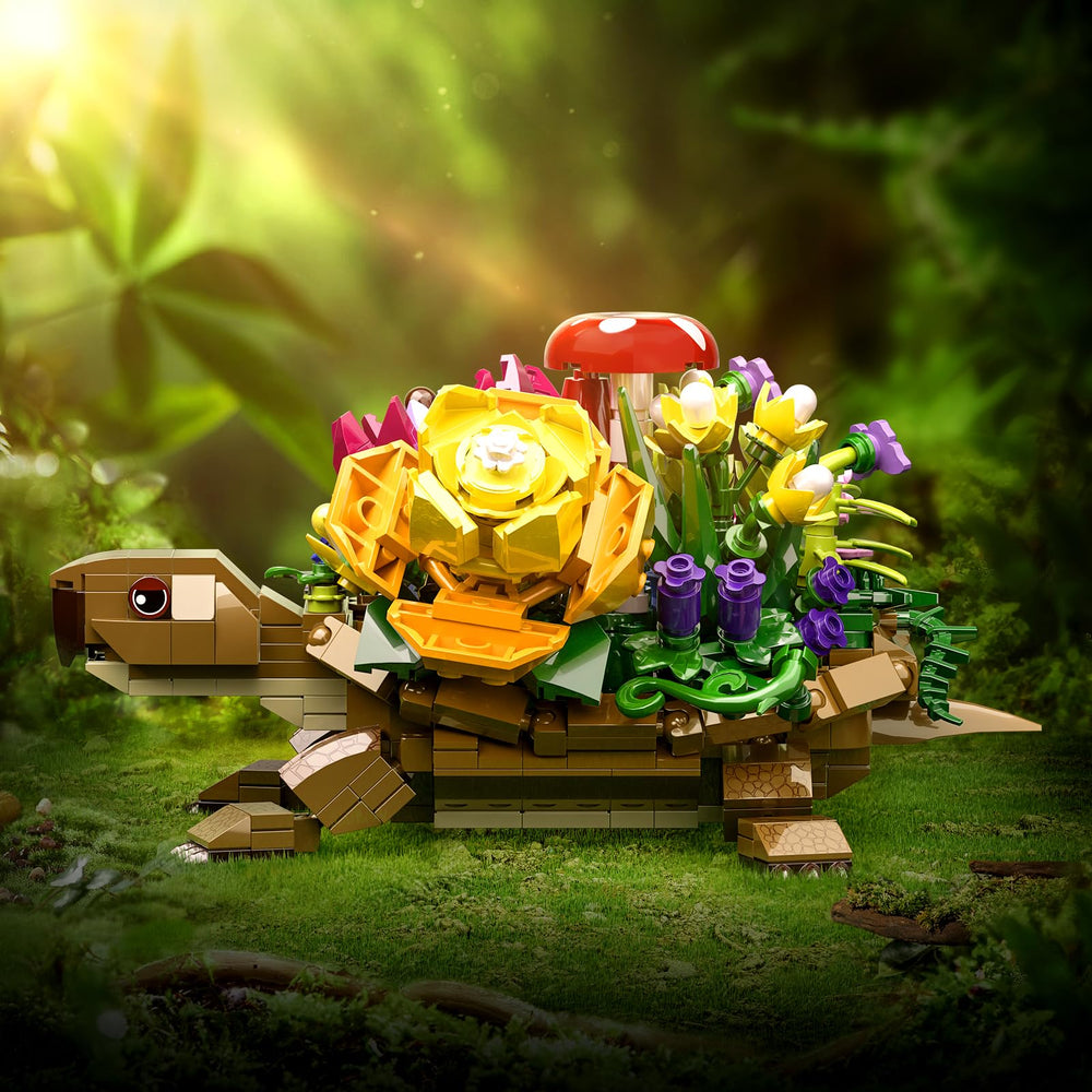 YOYBLOXY Turtle Planter Kit compact size ideal for desks and shelves