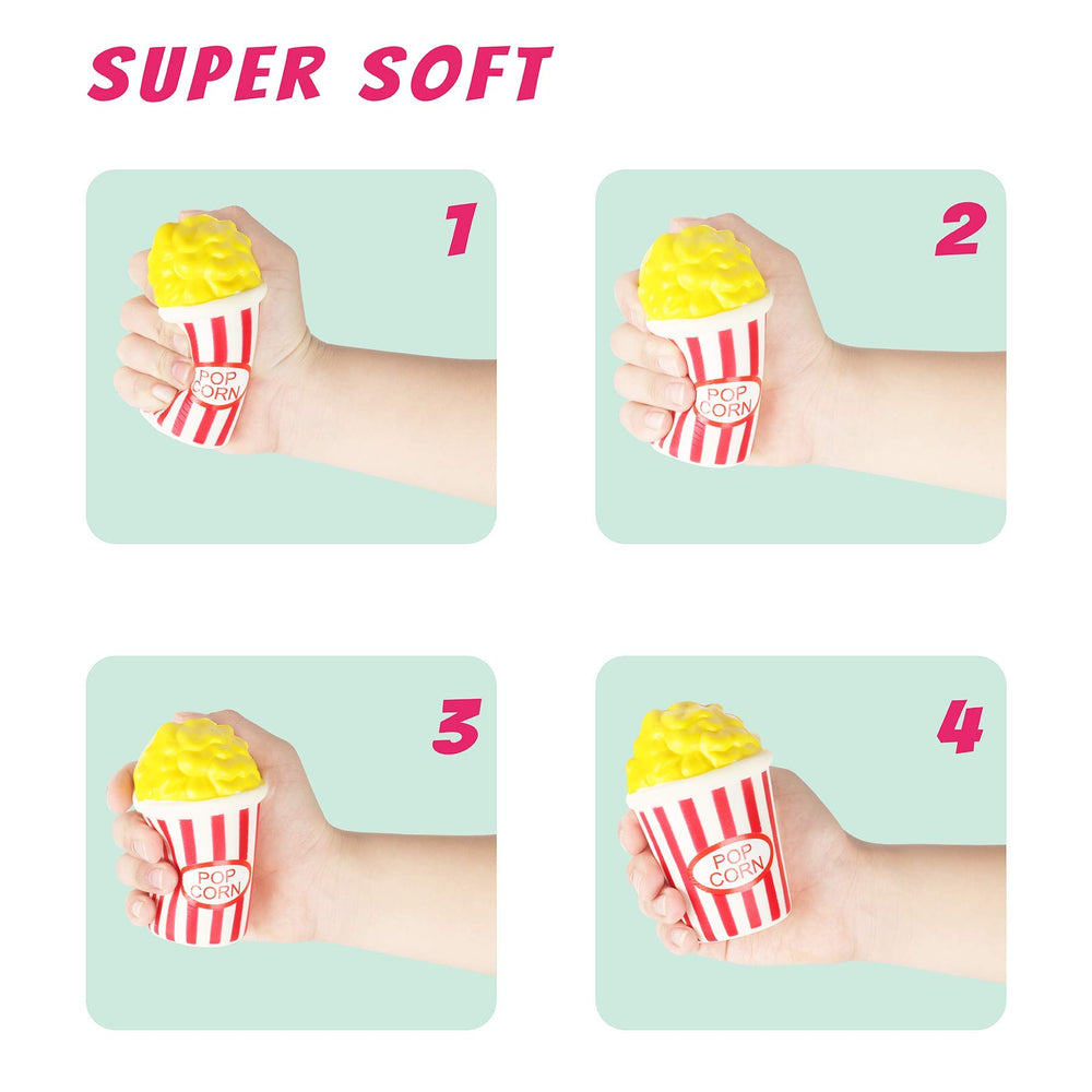 YOYI jumbo squishies donut image for colorful sensory fun and dexterity.