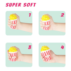 YOYI jumbo squishies donut image for colorful sensory fun and dexterity.