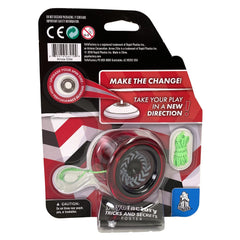 Arrow YoYo Factory packaging image conveys premium craft and color contrast.