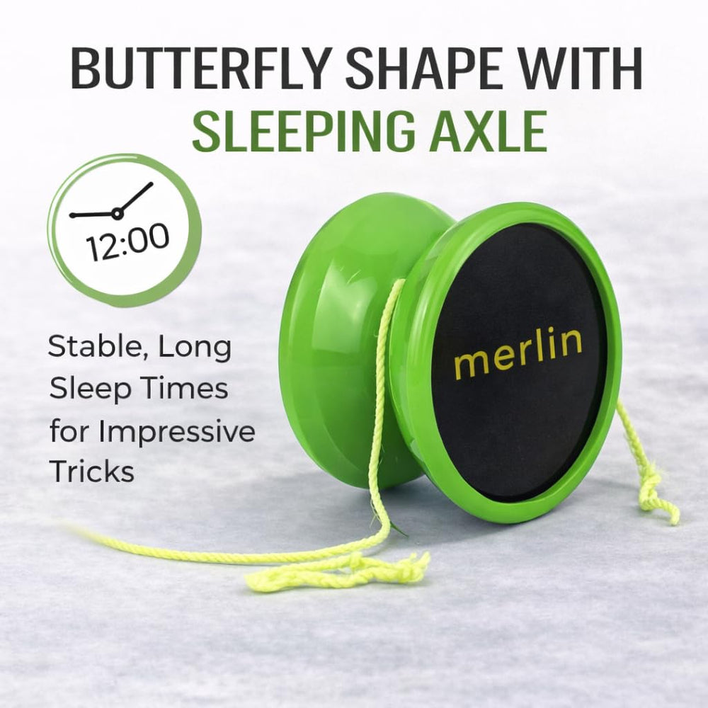 Merlin Yoyo's responsive design enables smooth, controlled play.