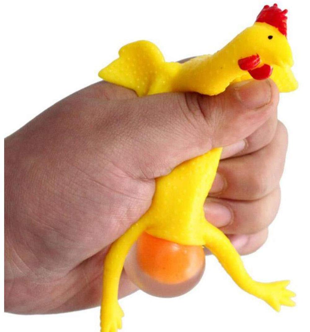 YOYOSTORE squishy chicken relieving daily stress with tactile squeeze.