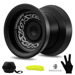 YOYOSTUDIO F25 finger-spin profile offers stable spins for beginners and curious players.