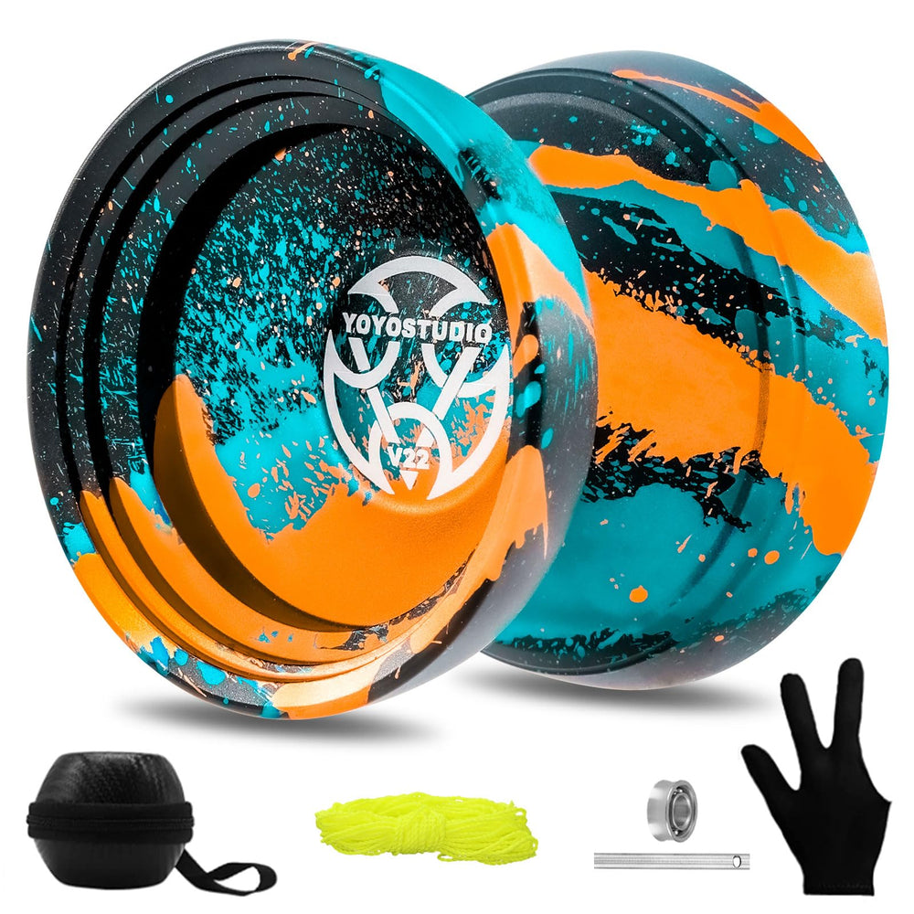 YOYOSTUDIO V22 metal construction highlights durability for intense practice sessions.