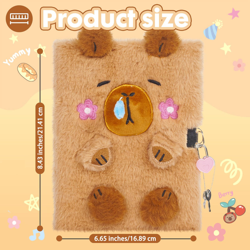 YOYTOO capybara journal ideal for school notes and crafts
