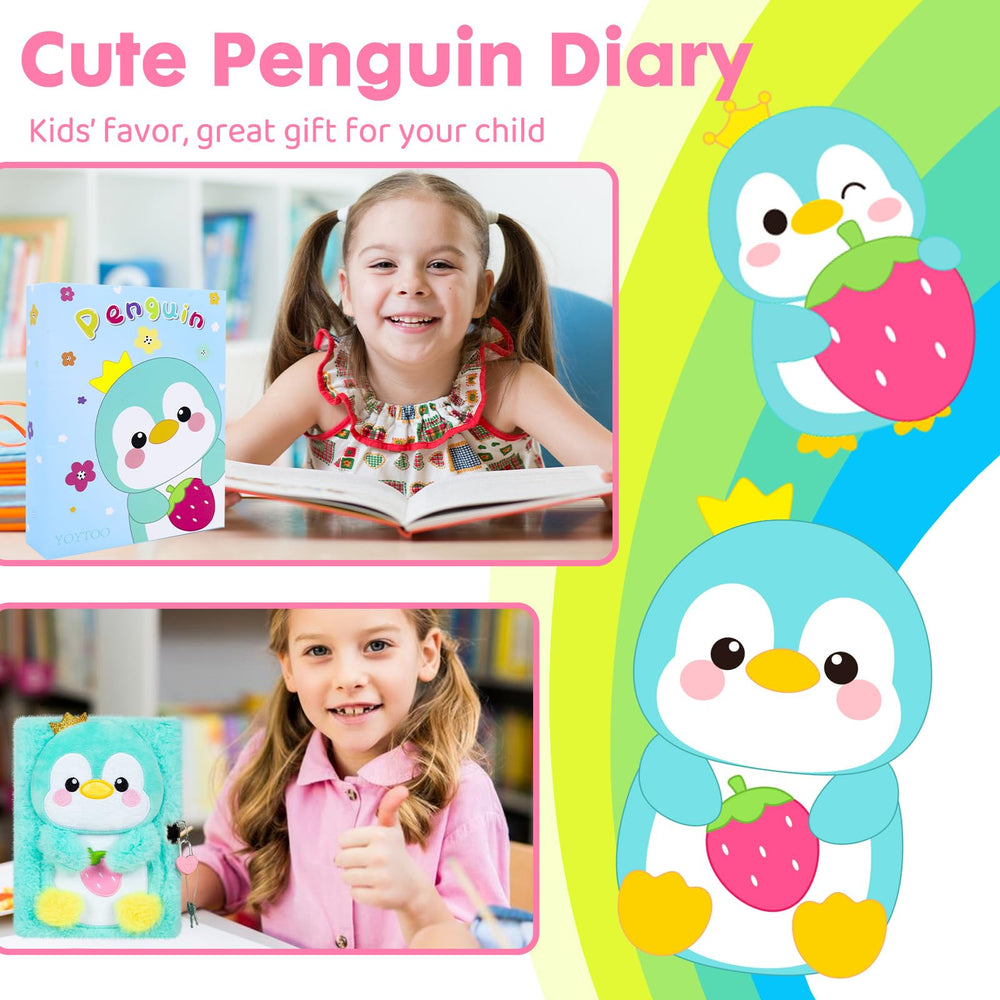 YOYTOO cover features cute cartoon penguin embroidery for fun styling