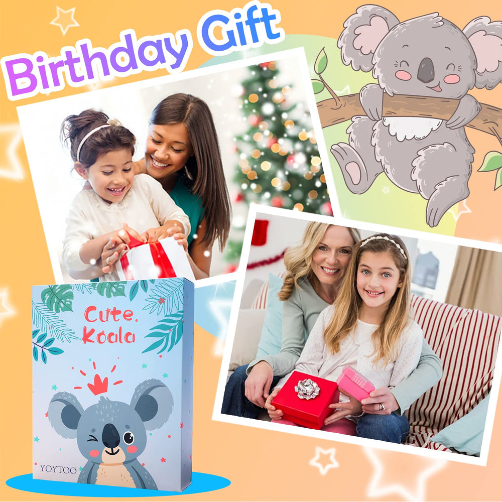 YOYTOO Koala Diary lock and keys keep secrets safe while writing.