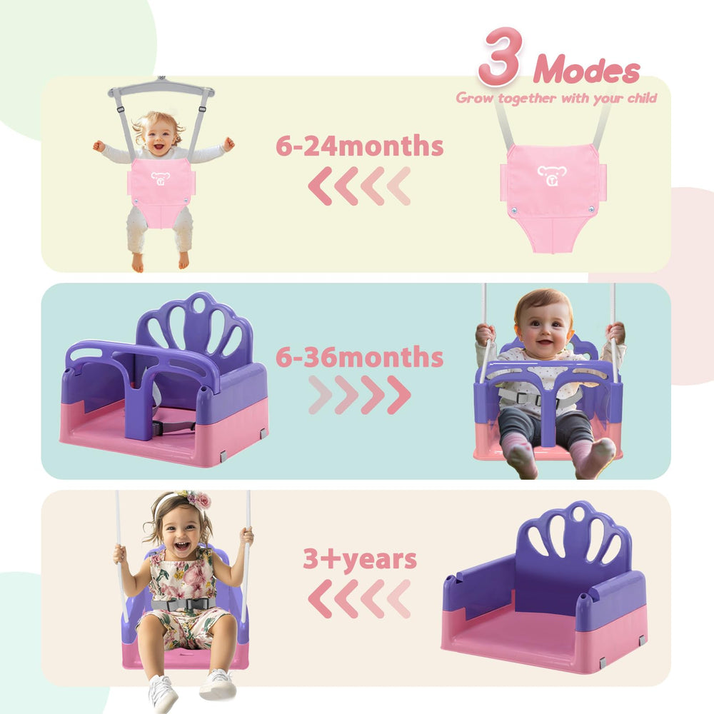 Yozoia baby jumper seat adjustable height for growing kids.