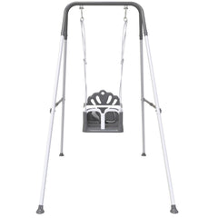 Yozoia Taleco Gear toddler swing folded frame for easy storage.