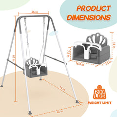 Yozoia Taleco Gear swing presented as a thoughtful gift for kids.
