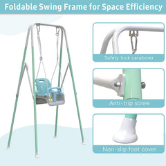 Yozoia toddler swing for indoor and outdoor use.