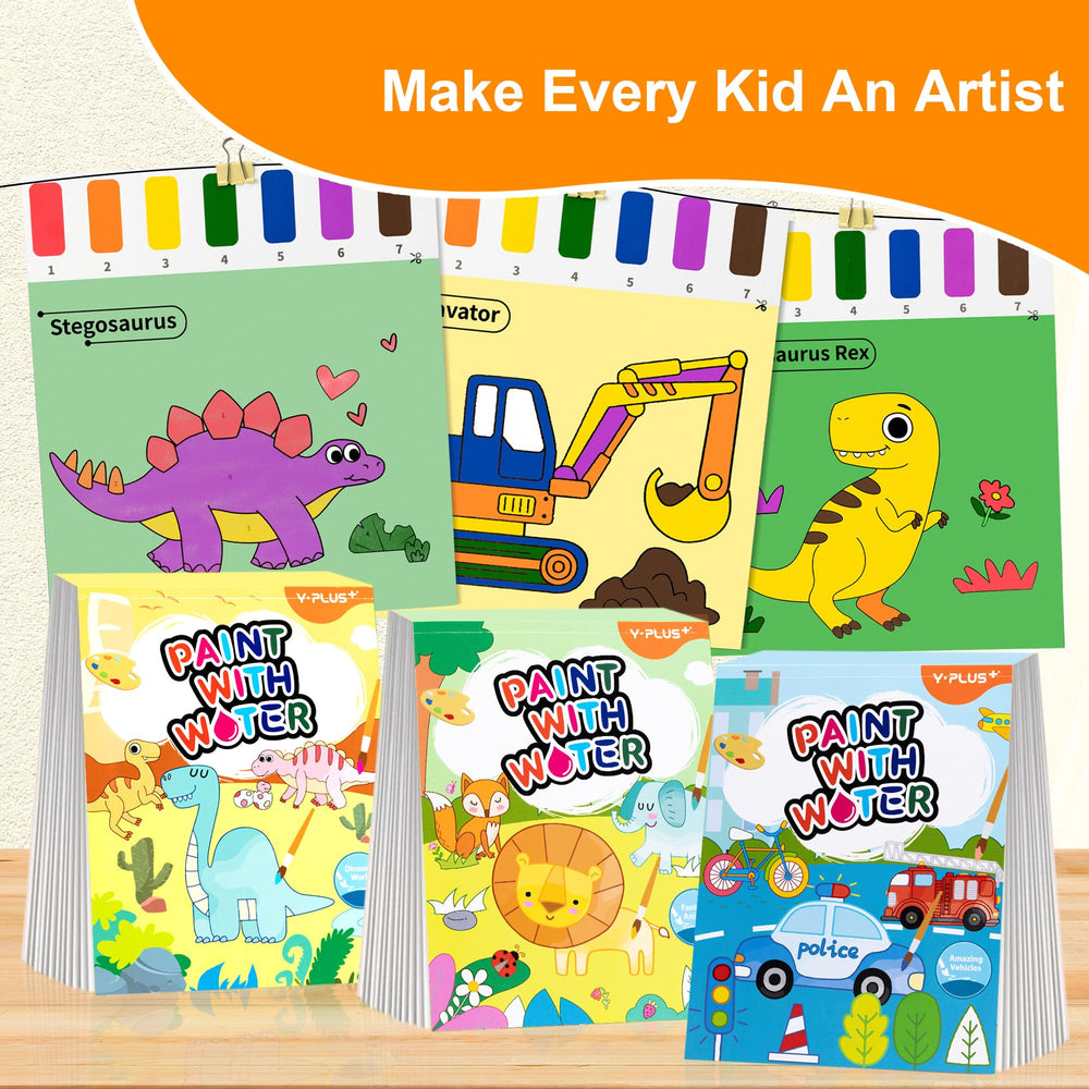 YPLUS portable unicorn book ideal for travel and class on-the-go