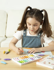 YPLUS Peanut Crayons gift pack ideal for birthdays and holidays.