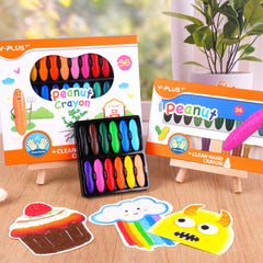 YPLUS Peanut Crayons make a thoughtful gift for birthdays or holidays
