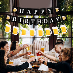 YQQYG retro beer party supplies bring charm to gatherings