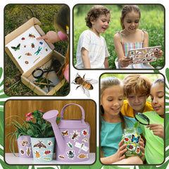 Yqskt bug stickers easy peel and reusable adhesion for mess-free use