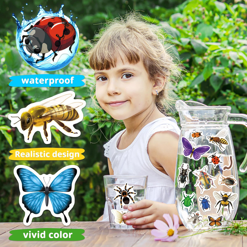 Yqskt bug stickers safe and odorless for children