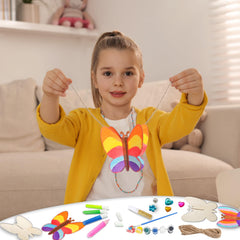 Yrinfay rope enables easy hanging of completed 3D butterfly art