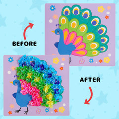 Yrinfay Poke Art Owl – imaginative project for ages six to twelve.
