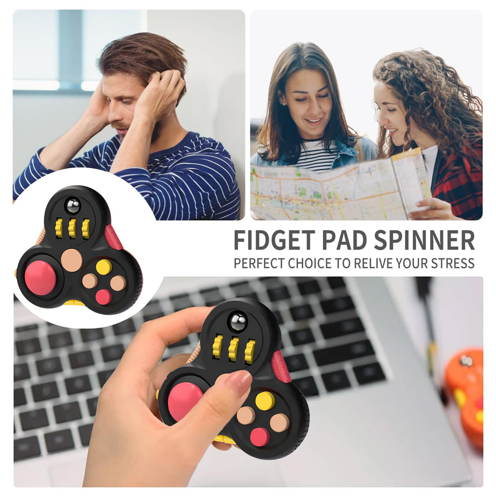 Yrissmiss Fidget Pad on office desk aids focus during tasks