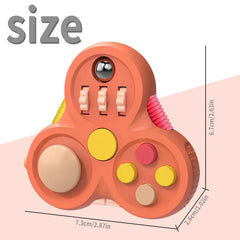 Yrissmiss fidget pad textured surface supports gentle sensory exploration.