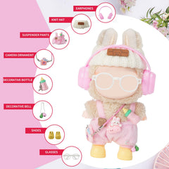 Yrlisfon glasses complete chic 17 cm doll outfits.