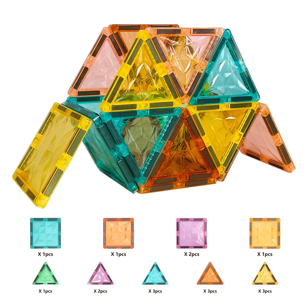 YRZtiles 3D progression visual demonstrates moving from simple shapes to complex models