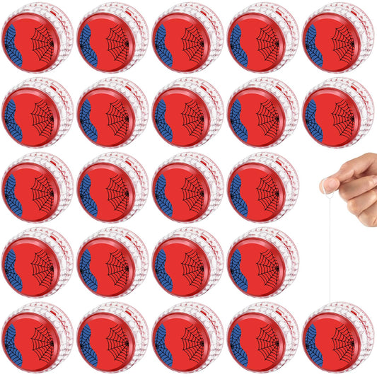 YSBJKWCF Spider LED yo-yo ball glow close-up ideal for party fun.