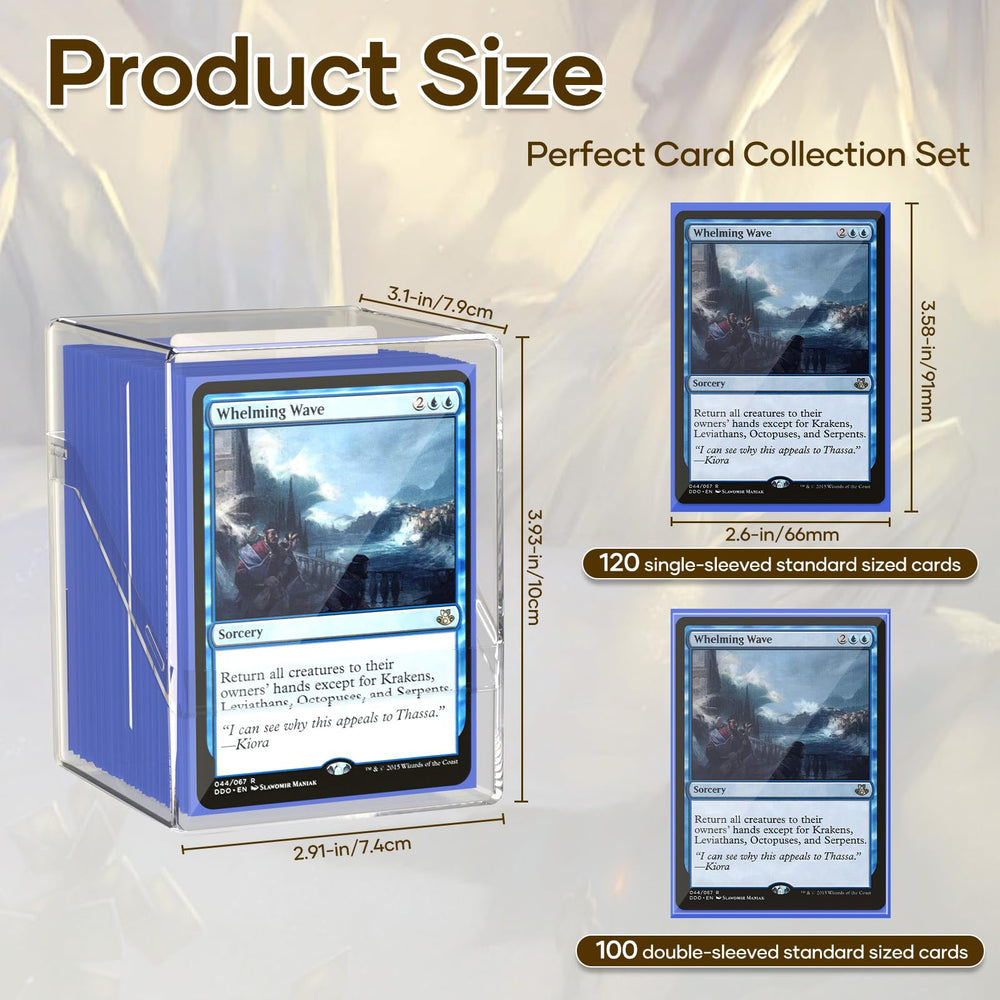 YSCare 600 card sleeves protect cards from wear