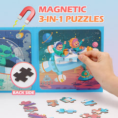 YSCEN travel-friendly kids puzzles ideal for car and plane trips.