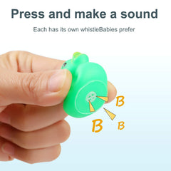 YsesoAi adorable baby bath ducks for imaginative water play.