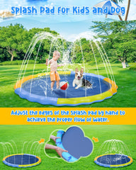 YSJILIDE splash pad 0.6mm material delivers lasting outdoor performance.