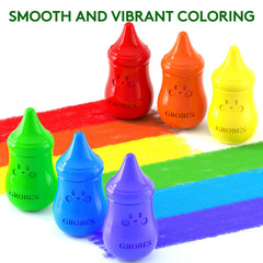YSNYSN ergonomic grip supports easy handling for toddlers.