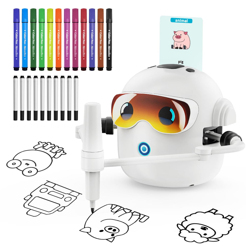 Ytcx.Tech drawing robot for kids promotes creative learning on packaging