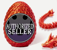 YTRXYLKL 3D dragon inside egg, perfect imaginative gift