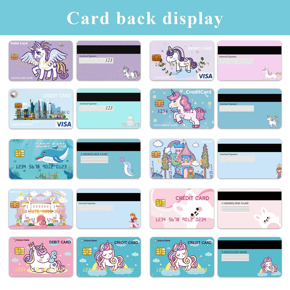 YTYOTO cards feature a chip pattern design for realistic playtime.
