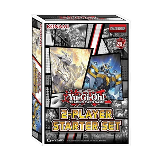 Yu-Gi-Oh! 2-Player Starter Set box ready for quick two-player duels.