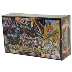 Yu-Gi-Oh! Legendary Hero Decks cards spread highlighting fusion-ready Destiny Hero options