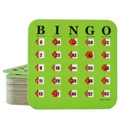Yuanhe bingo cards with sliding windows for quick play and easy marking