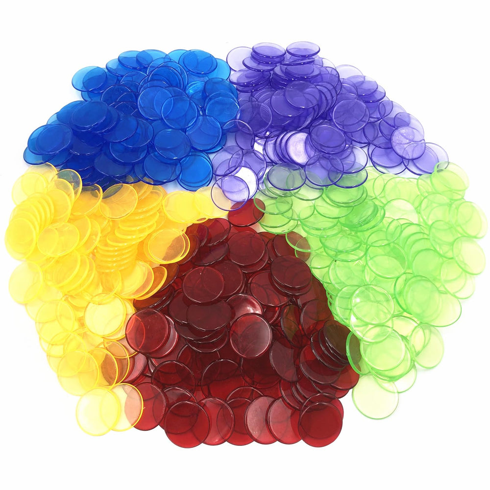 Yuanhe bingo chips as party tokens for events