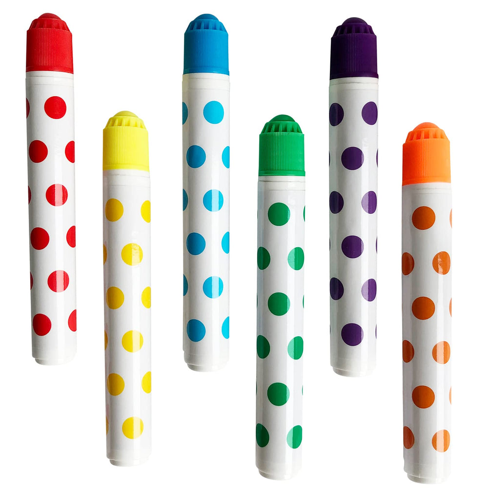 Yuanhe Bingo Daubers 6-pack with mixed colors for vibrant games