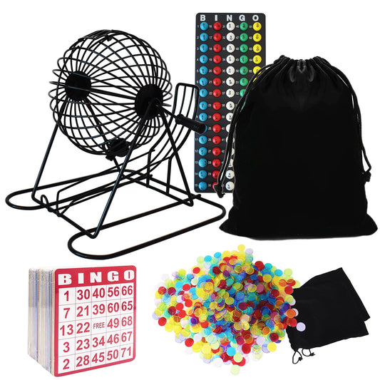 Yuanhe complete bingo game set with 8-inch cage for smooth, durable operation.
