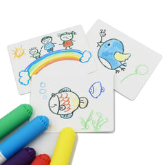 Yuanhe cards are easy to write on with pens, pencils, markers, and crayons.