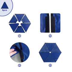 YuAnWe universal fit suits most 10-foot dome structures