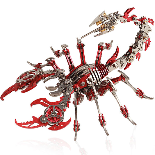 YUEZUDPO 3D puzzle pieces ready for scorpion assembly