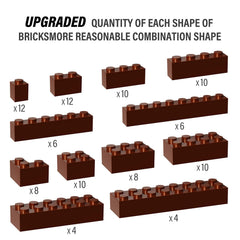 YUJHITP bricks in hand demonstrating LEGO-compatible compatibility for creative builds