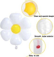 YUJUN daisy balloon 16inch small for playful table accents