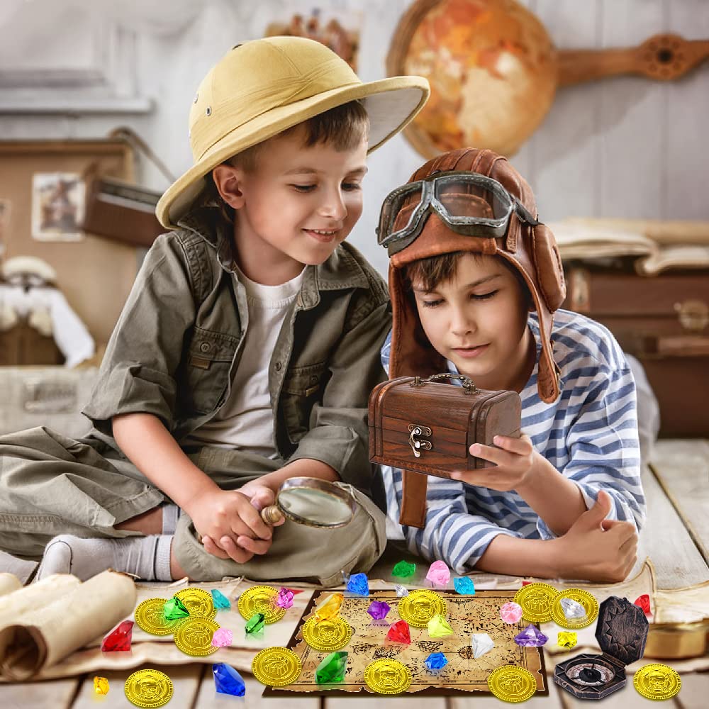 YUJUN treasure box with safe edges for kids.